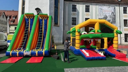 Piratenleiter - mietbar über den Ostalb-Hüpfburg-Verleih